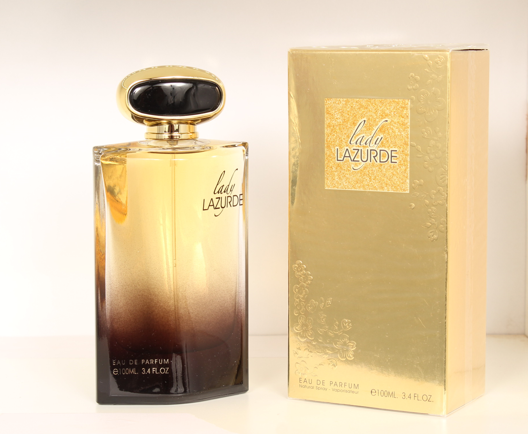 عطر ادکلن زنانه لیدی گاگا فراگرنس ورد لیدی لازورد (Fragrance World Lady Gaga) 