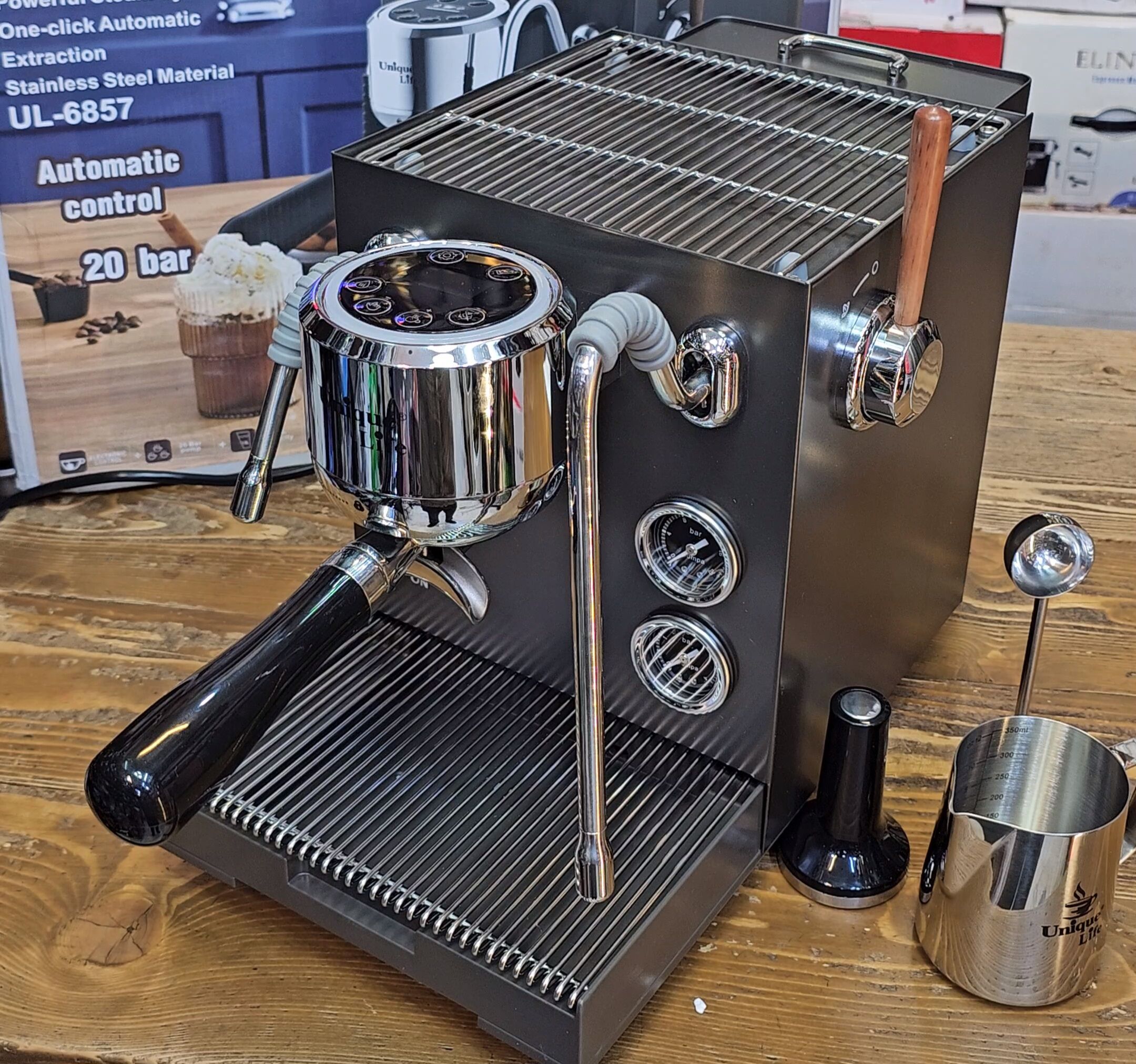 اسپرسوساز یونیک مدل UL6857 ظرفیت ۱.۶ لیتر